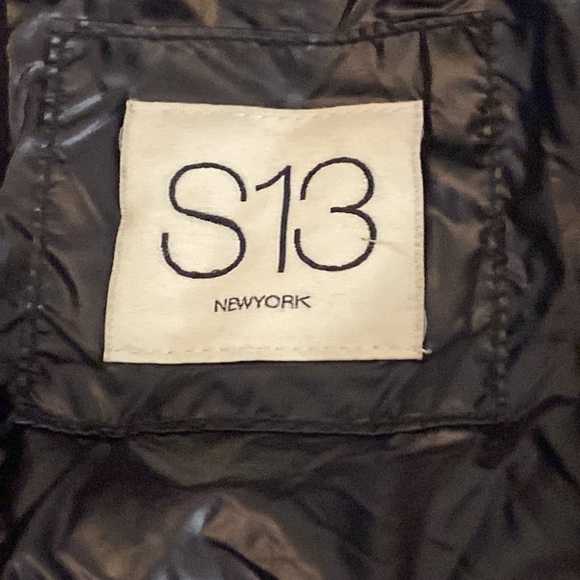 S13 Girl’s Black Jacket Size 14 - Picture 6 of 10